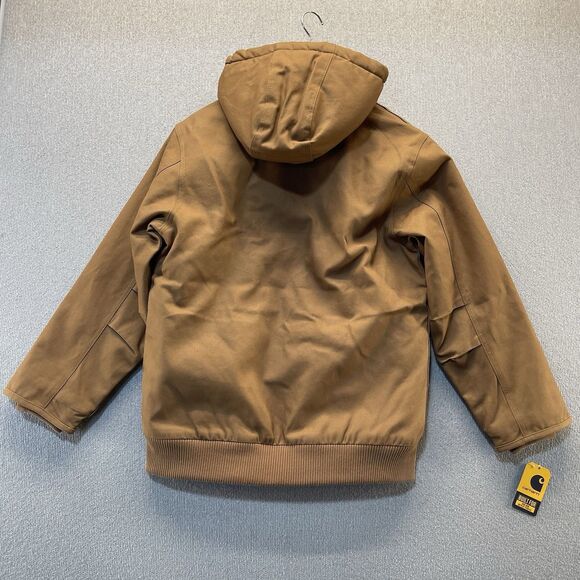 Carhartt Jacket Canvas Active Quilted Lined Youth Large 14/16 NWT - Picture 2 of 9